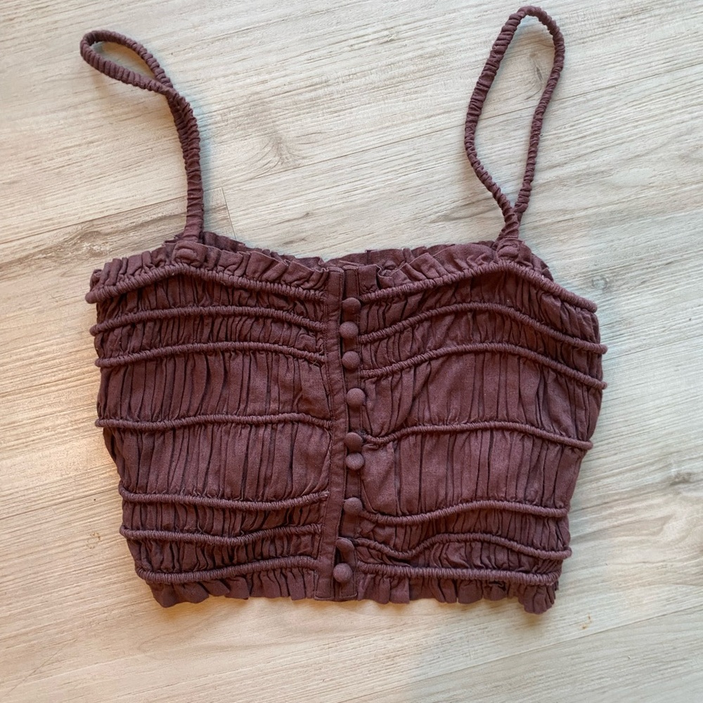 Urban Outfitters Purple Crop Top